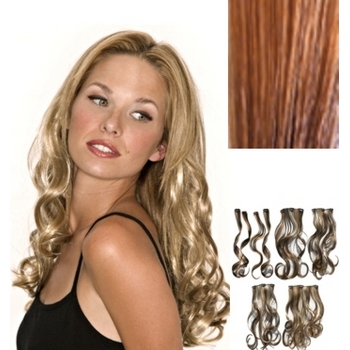 Jon Renau - easiXtend - Synthetic Wavy Heat Friendly (Color: Cinnamon Toast 27T33B)