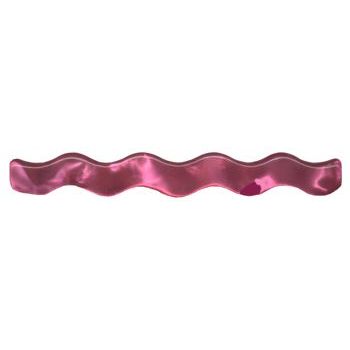 France Luxe - Wavy Long Barrette - Fuschia