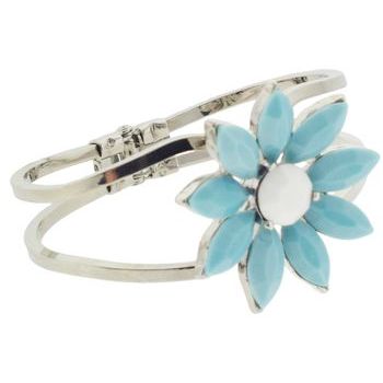 Alex and Ani - Vintage Daisy Cuff - Turquoise