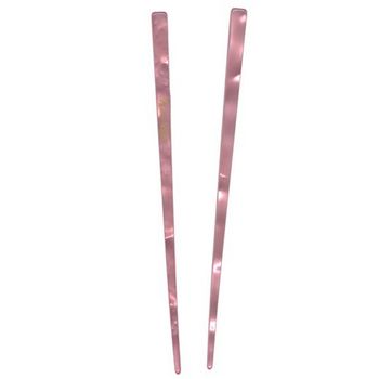 France Luxe - Pearl Brights Hair Sticks - Candy Pink