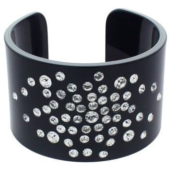 Frank & Kahn - Swarovski Cuff - Black (1)