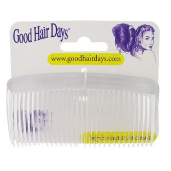 Good Hair Days - 3 3/8inch Crystal Sidecombs (2)