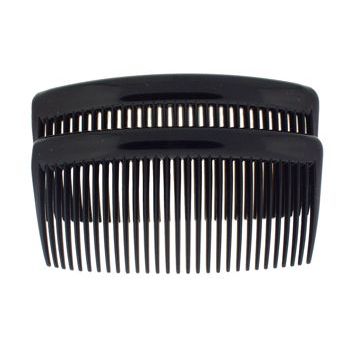 Good Hair Days - 3inch Black Sidecombs (2)