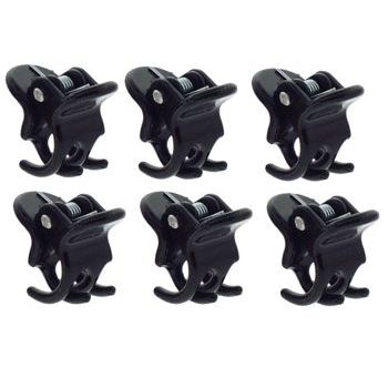 Good Hair Days - Ultra Mini 1/2inch Claw - Black (Set of 6)