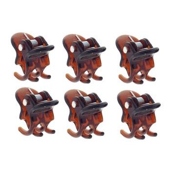 Good Hair Days - Ultra Mini 1/2inch Claw - Tort (Set of 6)