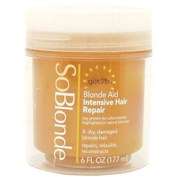 got2b - SoBlonde - Blonde Aid Intensive Hair Repair - 6 fl oz (177ml)