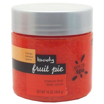 got2b - Spa Body -  Fruit Pie - Tropical Fruit Body Scrub - 16 oz (454g)