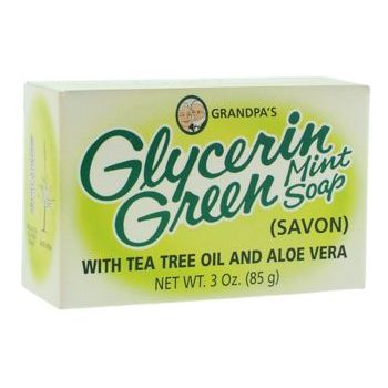 Grandpa's - Glycerin Green Mint Soap - 3 oz.