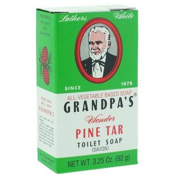 Grandpa's Soap Pine Tar, Vegetable Based - 3.25 oz bar