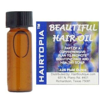 HAIRTOPIA  Beautiful Hair Oil - Travel Size - .125 Fl Oz
