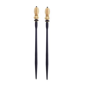 Mei Fa - Hairstyx - Hazelnut - Long Hairsticks - (Set of 2)