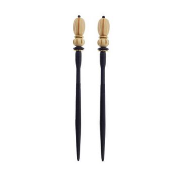 Mei Fa - Hairstyx - Hazelnut - Short Hairsticks - (Set of 2)