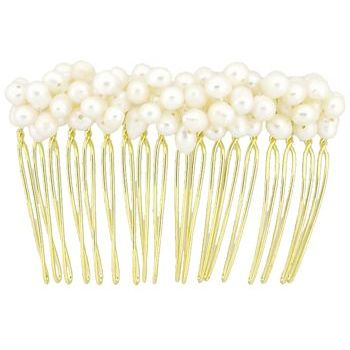 HB HairJewels - Kara Collection - Pearl & Ivory Comb