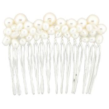 HB HairJewels - Kara Collection - Pearl Cluster Comb