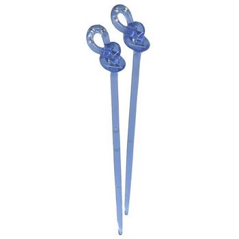 HB HairJewels - Hairsticks - A Twisted Pair - Blue