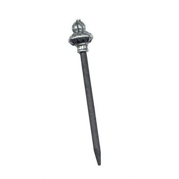 Hairstick - Marakesh Silver Ornamental