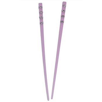 HB HairJewels - Rhinestone Hairsticks - Pink Lemonade