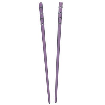 HB HairJewels - Rhinestone Hairsticks - Purple