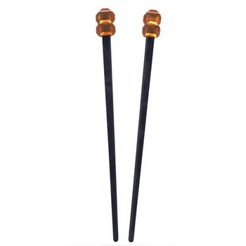 Rock Candy Hairsticks - Orange