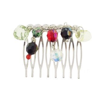 HB HairJewels - Lucy Collection - Dangling Bead Comb - Moscow (1)