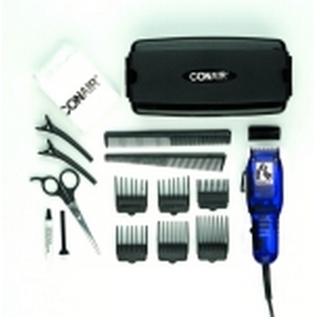 Conair - 17 Pc Translucent Blue Hair Cutting Kit