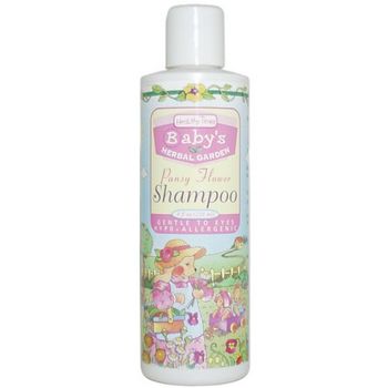 Healthy Times - Baby's Herbal Garden - Pansy Flower Shampoo - 8 oz
