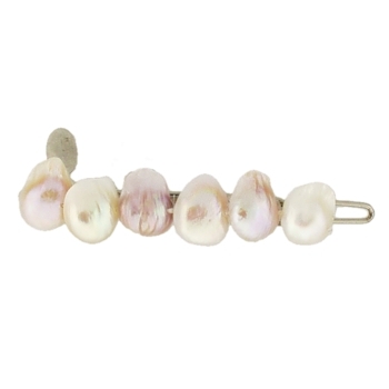 Jane Tran - String of Pearls Barrette - Natural (1)