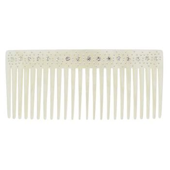 Jane Tran - Side Comb w/Pearl & White Rhinestones - White (1)