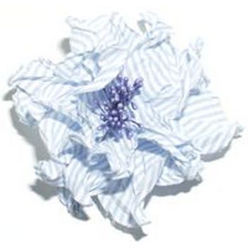 Jane Tran - A Multi-Layered Petal Flower Pin - Pastel Blue (1)