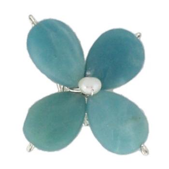 June Bijou - Petite Pin - Amazonite