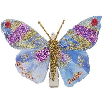 Karen Marie - Madame Butterfly Clip - Blue Violet (1)