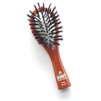 Kent - Handbag/Purse Rubber Cushion Brush - Black Bristle