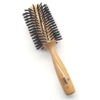 Kent - Spiral Black Bristle Brush - 3inch/75mm