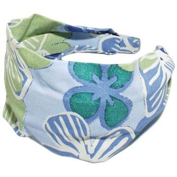 L. Erickson USA - Scarf Headband - Melrose Flower Blue