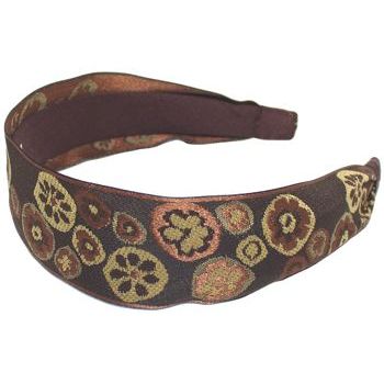 L. Erickson USA - 1inch Ribbon Scarf Headband - Soledad Brown