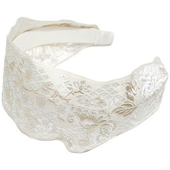 L. Erickson USA - Ribbon Scarf Headband - Papillion Ivory