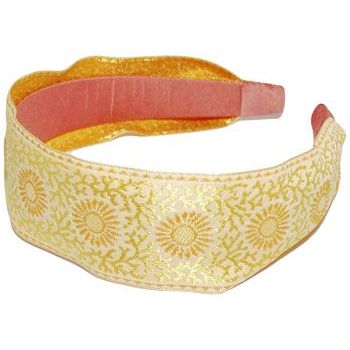 L. Erickson USA - Ribbon Scarf Headband - Sunburst Yellow