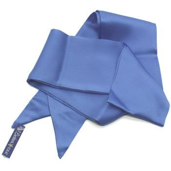 L. Erickson USA - Silk Charmeuse Sash Belt - French Blue