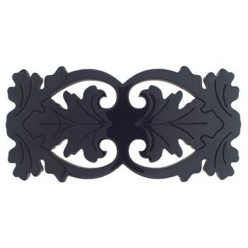 Laurent Olivier - Filigree Leaf Barrette - Black (1)