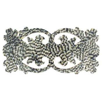 Laurent Olivier - Filigree Leaf Barrette - Serpentine (1)