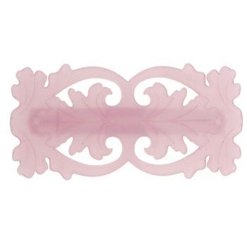 Laurent Olivier - Filigree Leaf Barrette - Pink (1)