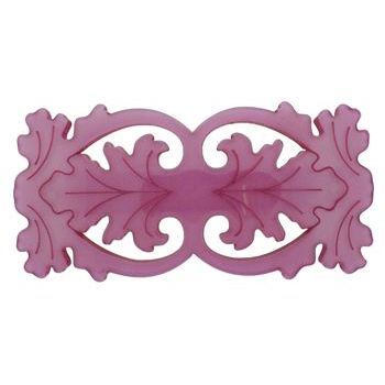 Laurent Olivier - Filigree Leaf Barrette - Violet (1)