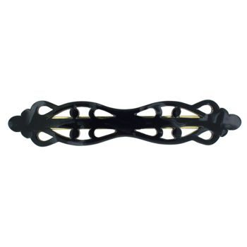 Laurent Olivier - Thin Victorian Barrette - Nacro Noir (1)