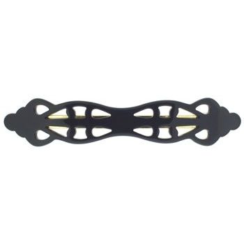 Laurent Olivier - Thin Victorian Barrette - Black (1)