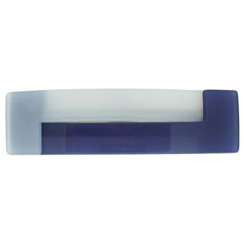 Laurent Olivier - Large Two Tone Rec Barrette - Lt. Blue/Navy (1)