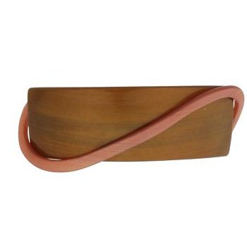 Laurent Olivier - Arc Barrette w/Swirl - Chocolate/Poudre (1)