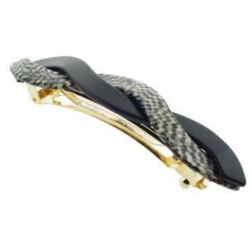 Laurent Olivier - Twist Barrette - Serpentine/Black (1)