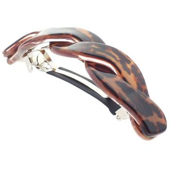 Laurent Olivier - Curved French Twist Barrette - Leopard (1)