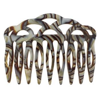 Laurent Olivier - Tiara Side Comb - Onyx (1)