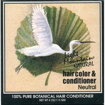 Light Mountain - Natural Hair Color & Conditioner - Neutral (Conditioning Only)
